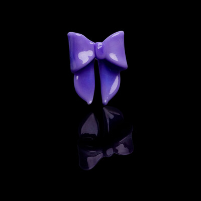 Purple Bow Pendant (B) by Sakibomb (2022 Drop)