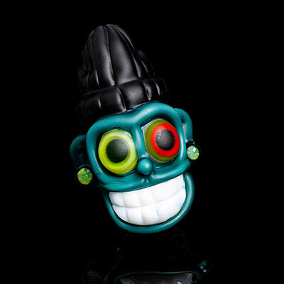 Full Mouth w/ Beanie Tripster Pendant #76 by Ryder Glass (2022 Drop)