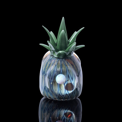 Pineapple Pendant (A) by Hondo Glass (2022 Release)