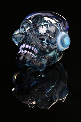 Skull Rocker Pendant by Chaka Glass x Nathan Belmont (Belmont’s Beasts)