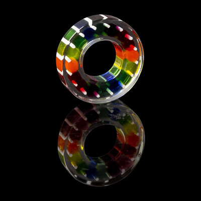 Solo Vibe Saver XL Pendant by Karma Glass (Rainbow Equinox 2022)