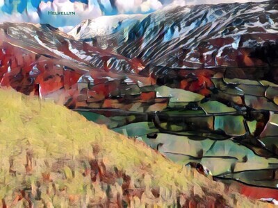 Helvellyn in spring