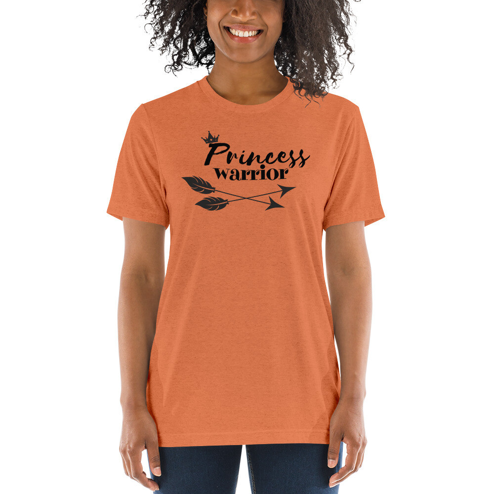 Princess Warrior Women's soft and flowy short sleeve t-shirt