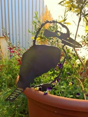 Kookaburra Garden Stake, 2mm Mild Steel