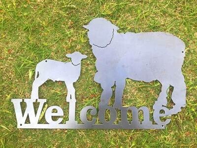 Welcome - Ewe and Lamb