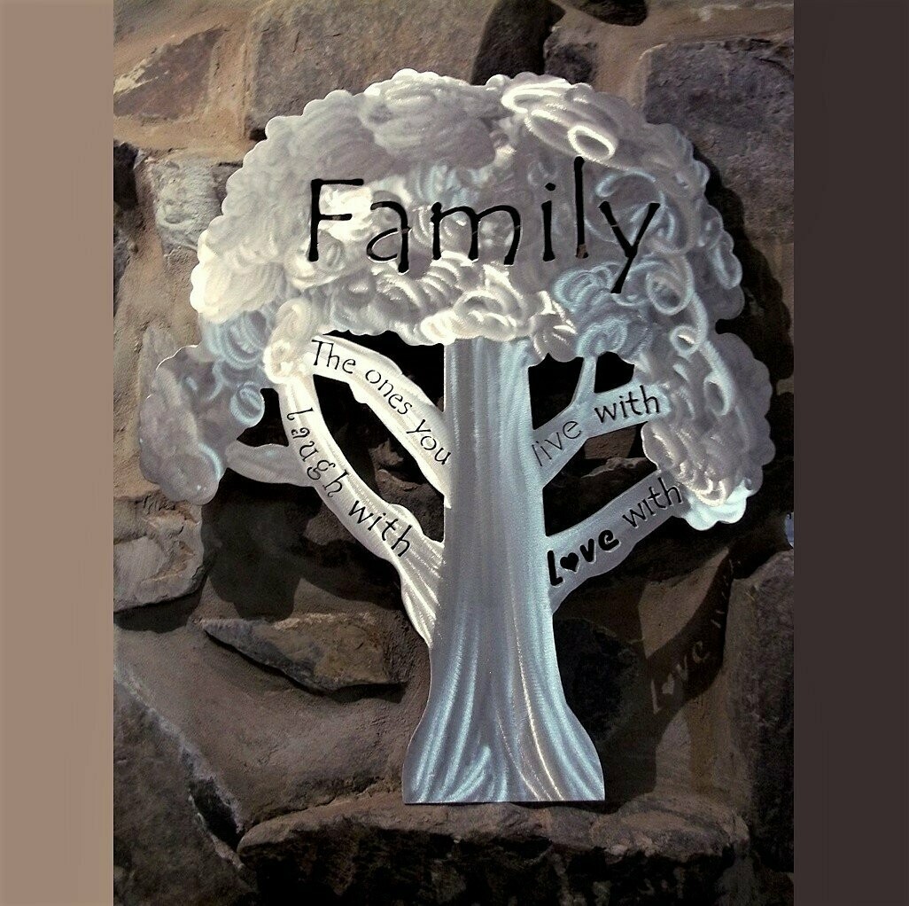 Family Tree - "Those you live, laugh and love with"