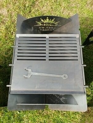 Large Flat pack Firebox - Removable Grill