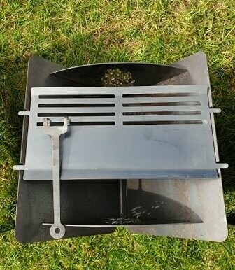 Small Flat pack Firebox - Removable Grill