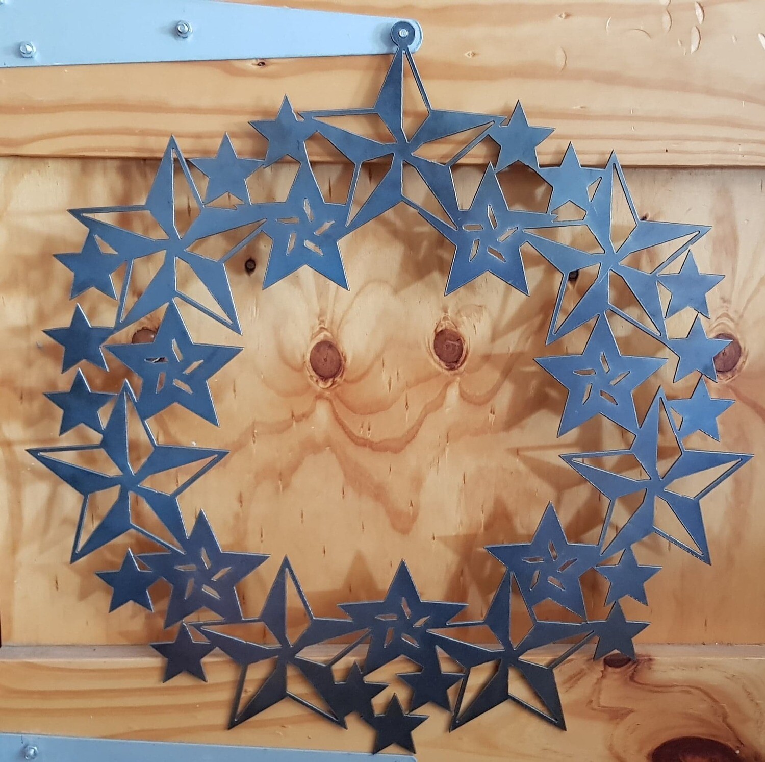 Star Christmas Wreath