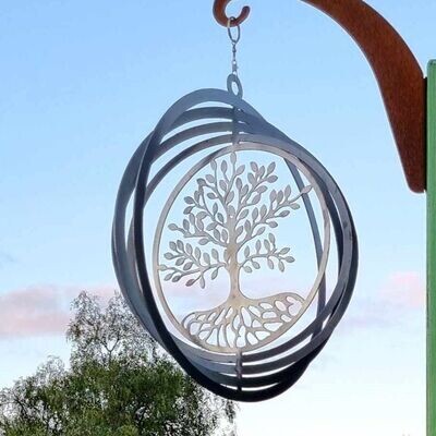 Tree of Life Circular Wind spinner