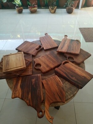 Cutting boards guanacaste wood