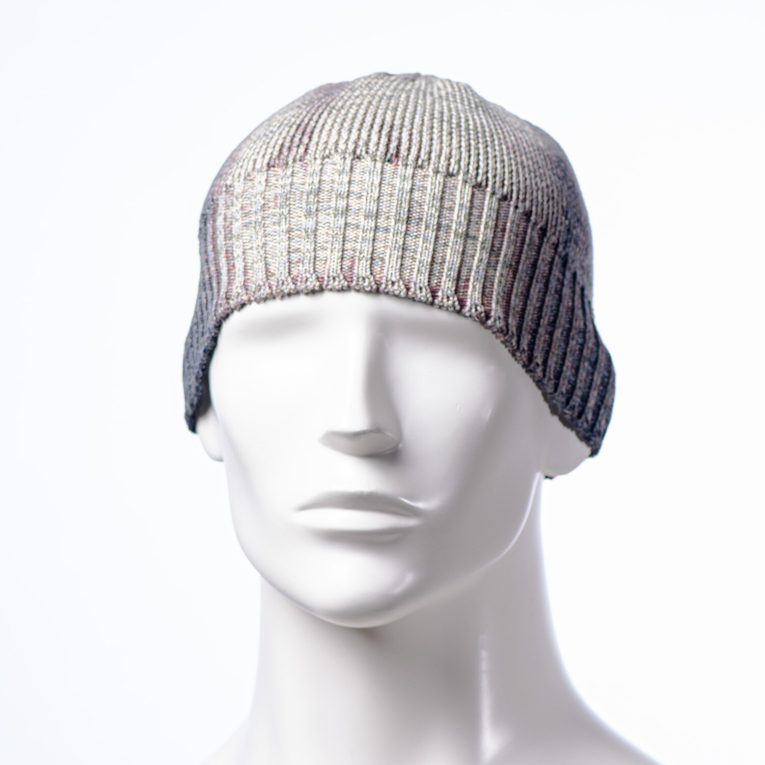 Distress Ribbed Domed Skull