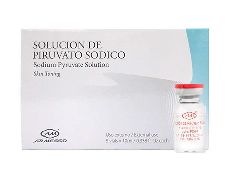 PIRUVATO SÓDICO SOLUTION - CAJA CON 5 VIALES -15%