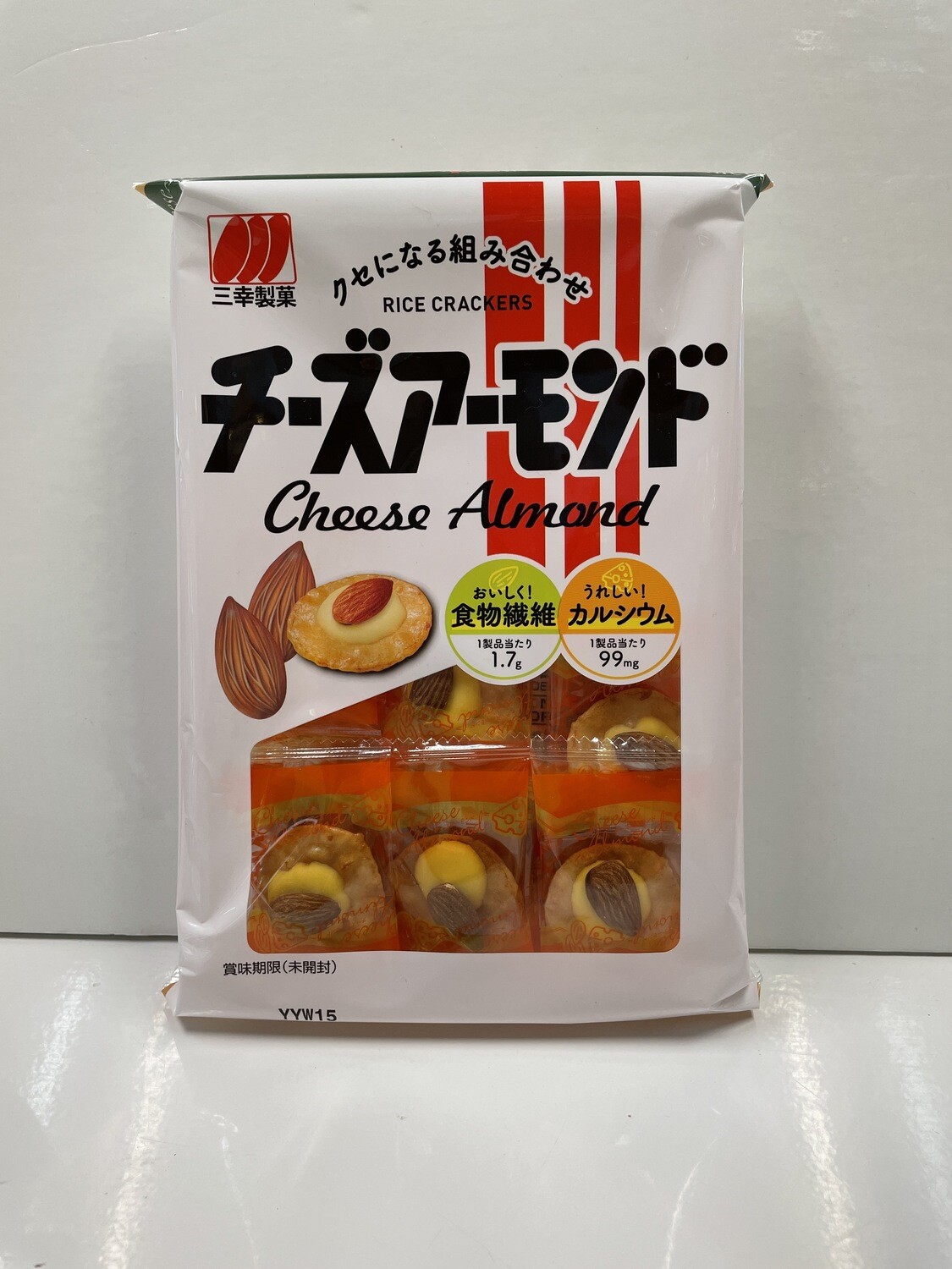 Sanko Cheese & Almond Rice Cracker