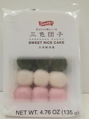 Shirakiku Sanshoku Dango Sweet Rice Cake