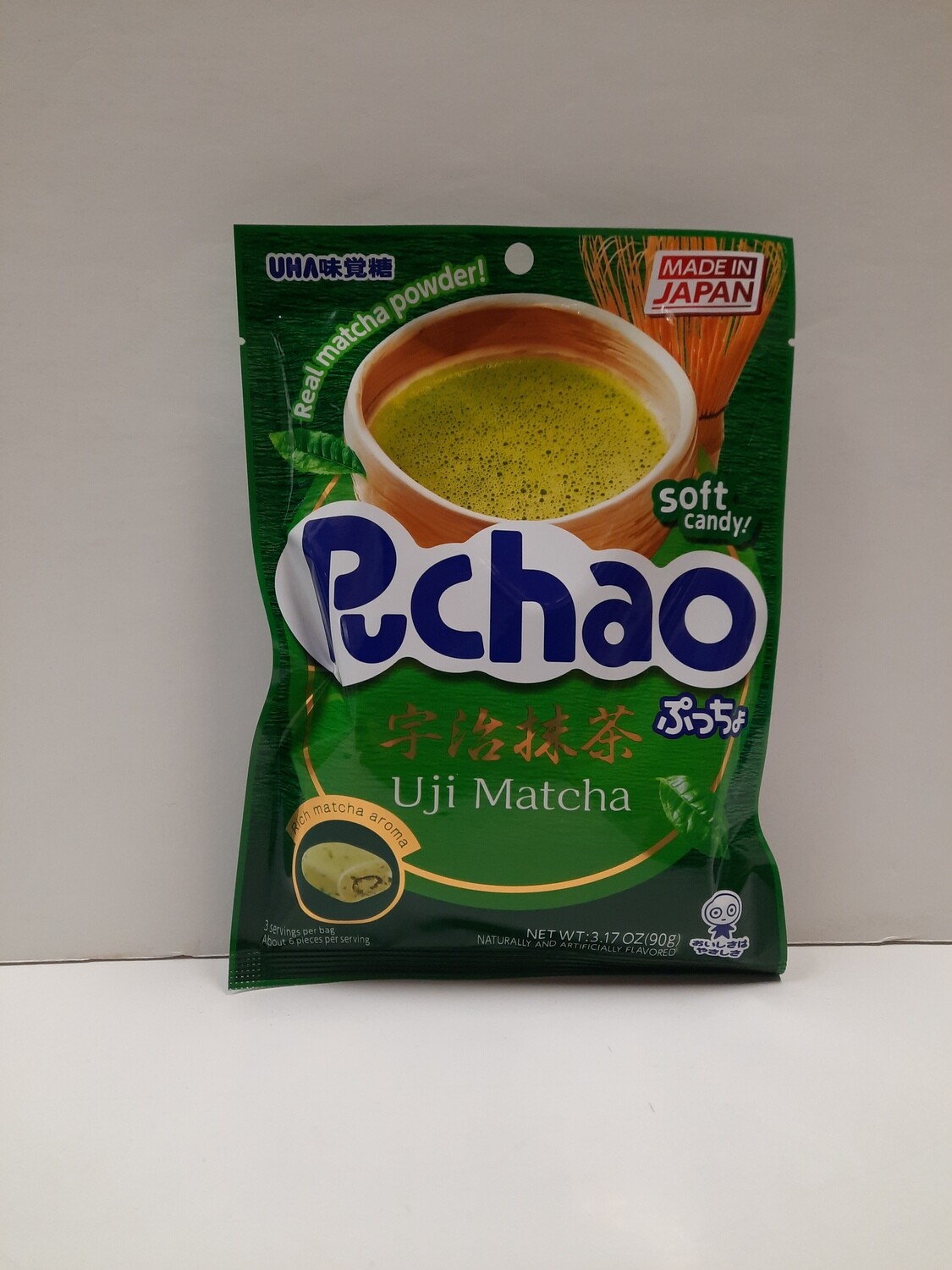 UHA Mikakuto Puchao Matcha Bag