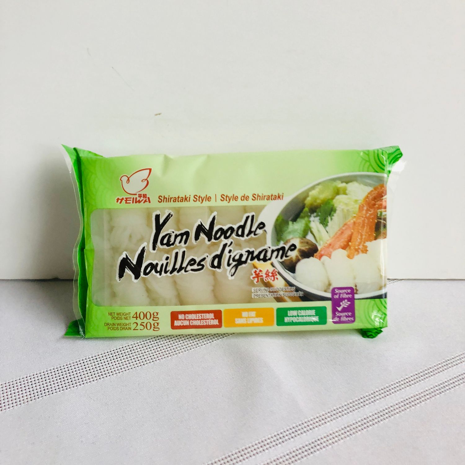 Heiwa Musubi Shirataki Ribbon Yam Noodle 250g