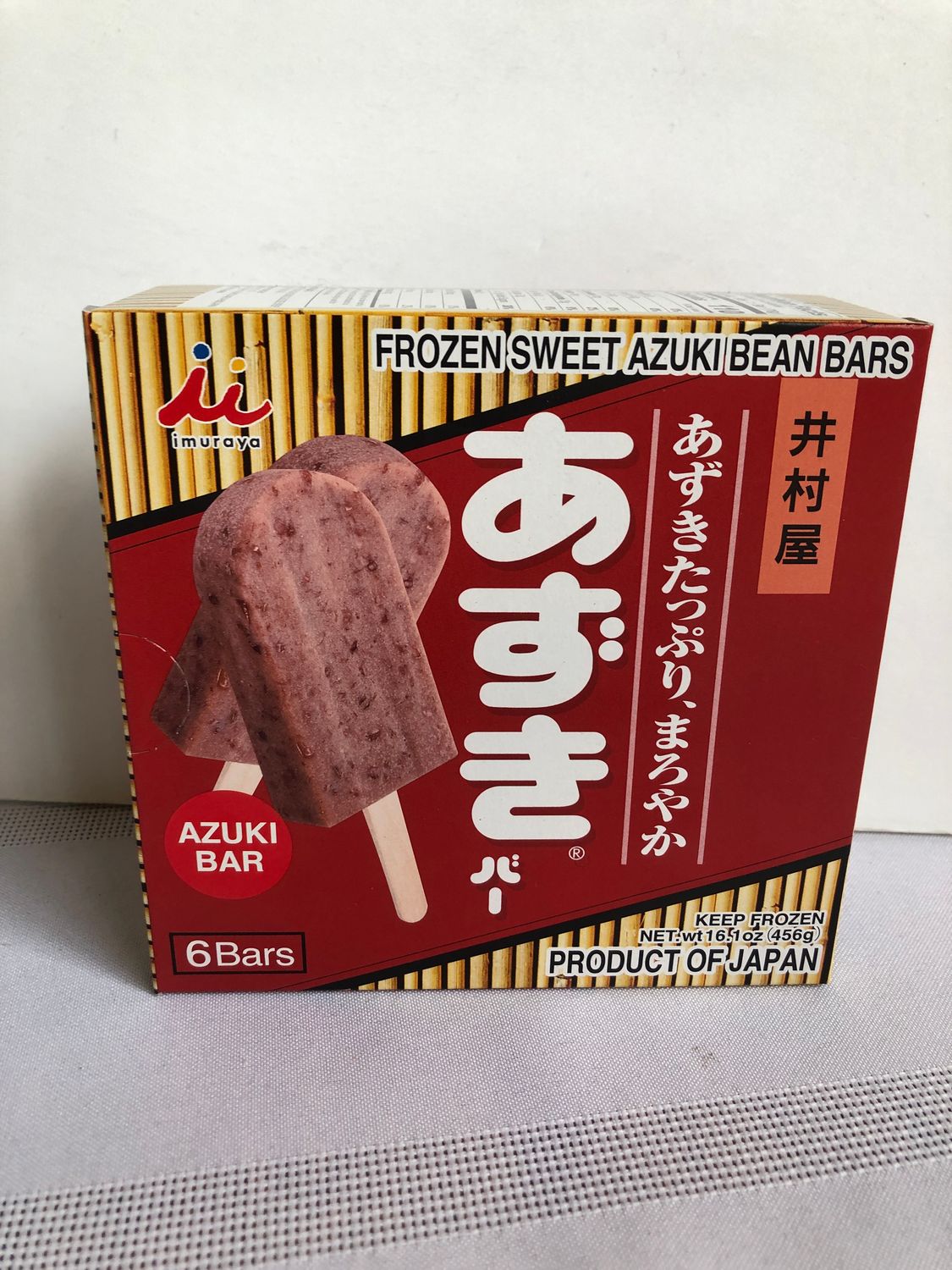 Imuraya Azuki Red Bean Ice Cream Bar