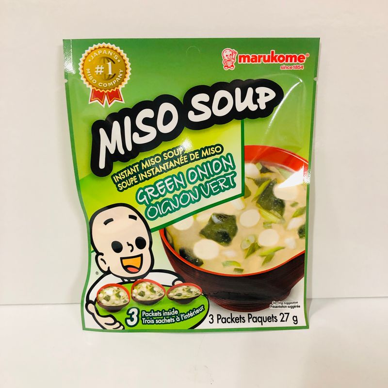Marukome Instant Miso Soup Tofu 3 pack