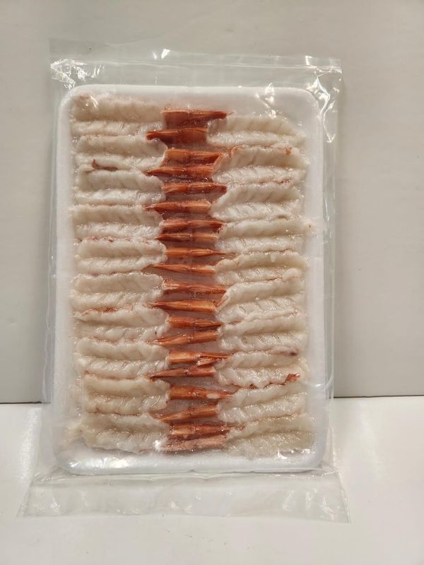 Sushi Grade Red Shrimp Nigiri Raw Frozen 20pc