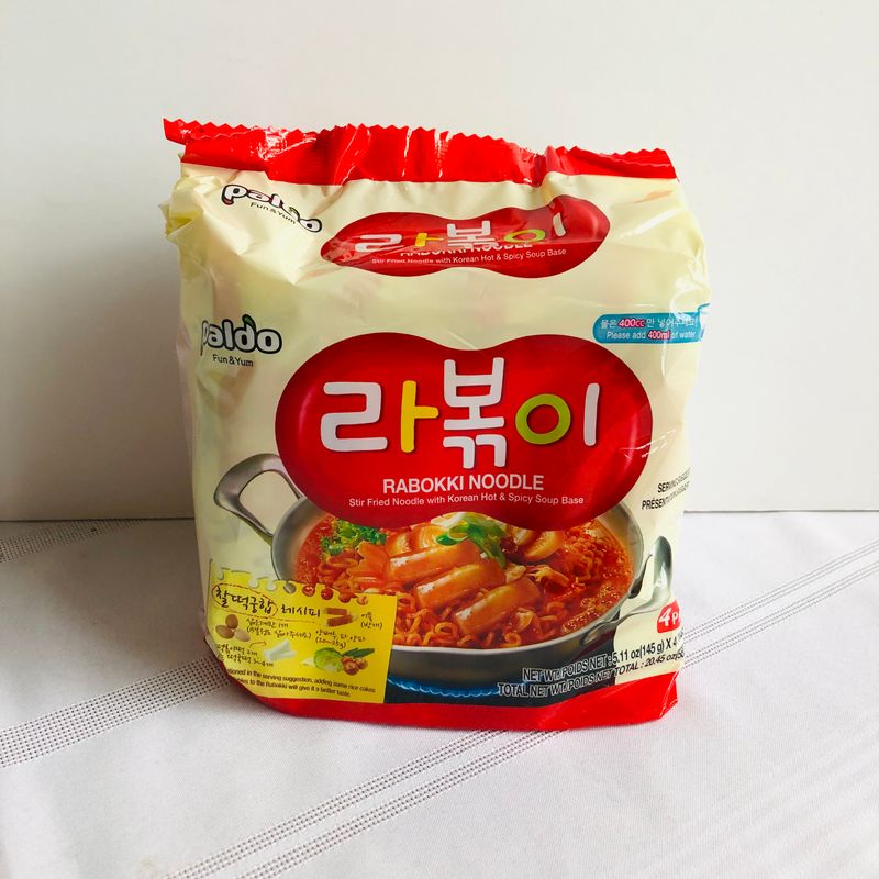 Paldo Rabboki Noodle 4pc