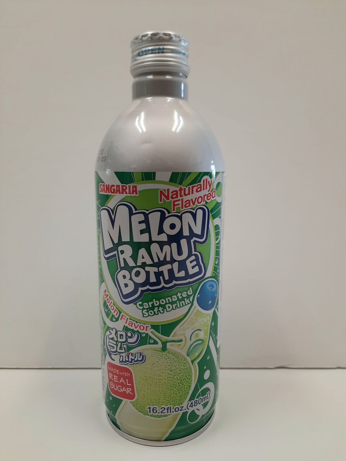 Sangaria Melon Ramune Bottle (No Marble)