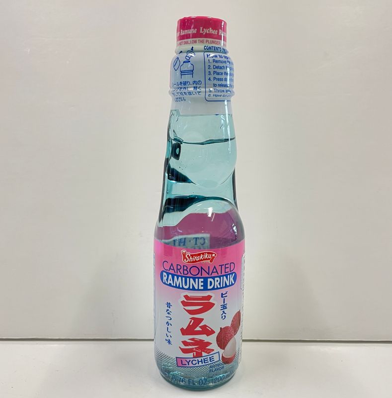Sangaria Ramune Marble Soft Drink Lychee