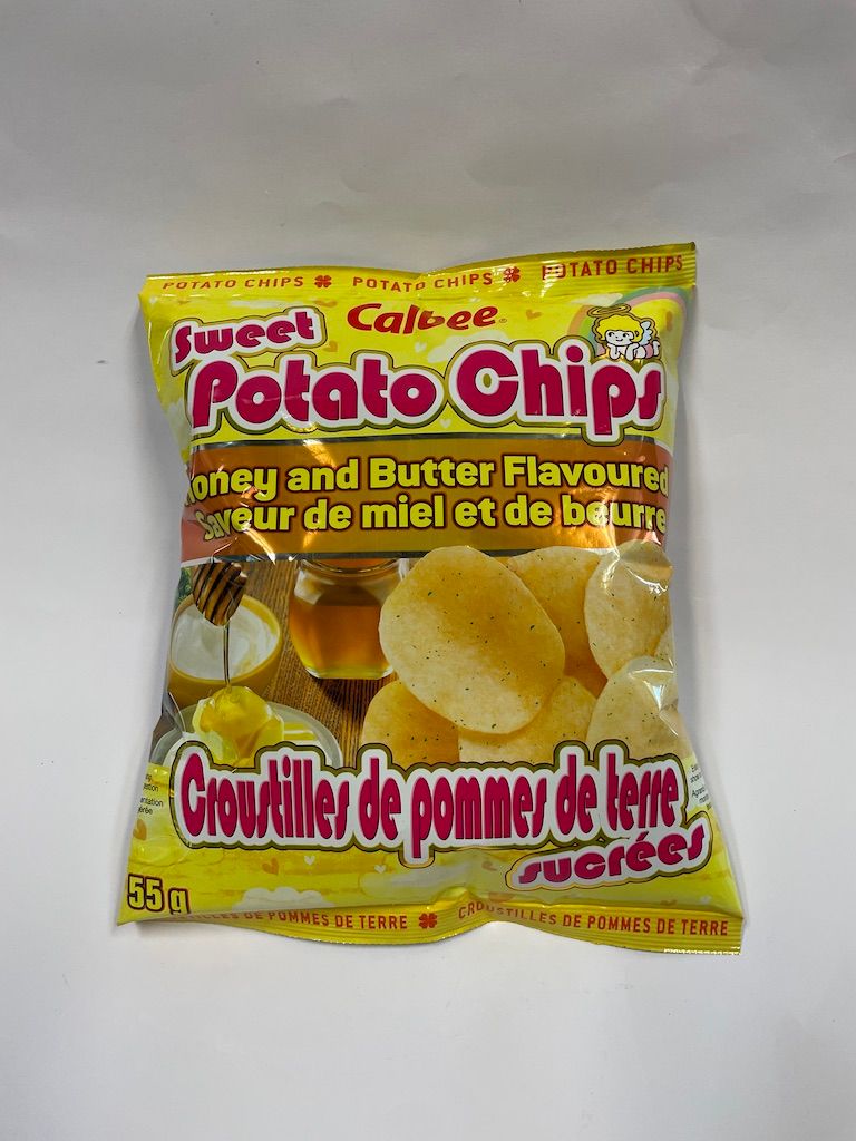 Calbee Potato Chips Honey and Butter
