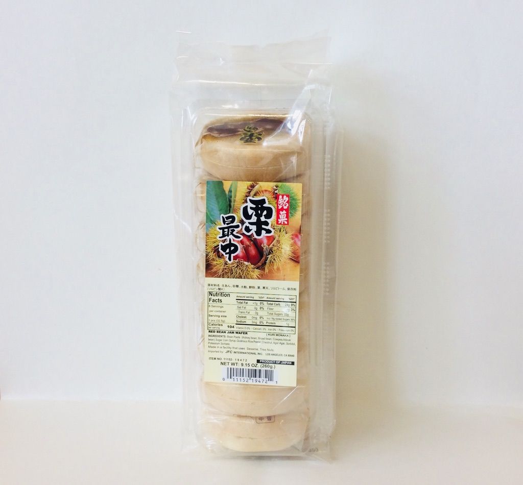 Nakagami Monaka Kuri Chestnut &amp; Red Bean Wafer