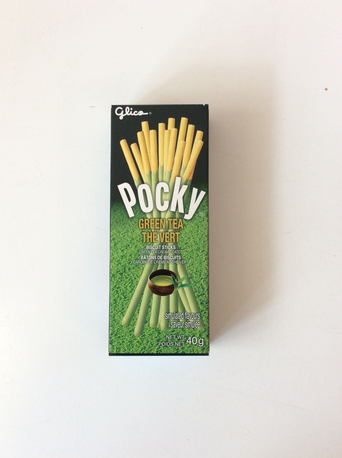 Glico Pocky Green Tea Biscuit Sticks (40g)
