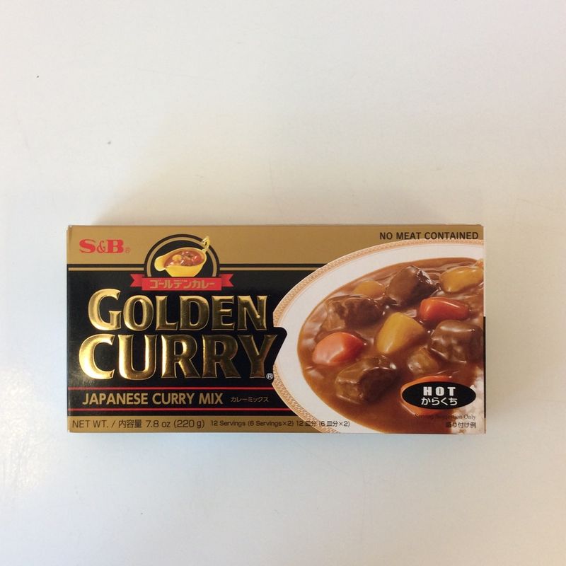 S&amp;B Golden Curry Roux Hot
