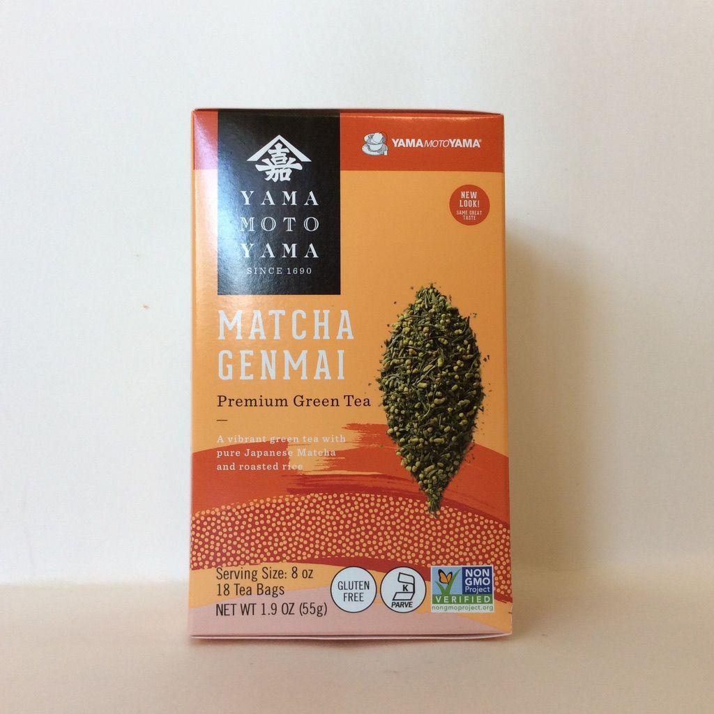 Yamamotoyama Matcha Genmai Green Tea &amp; Roasted Rice Tea Bags