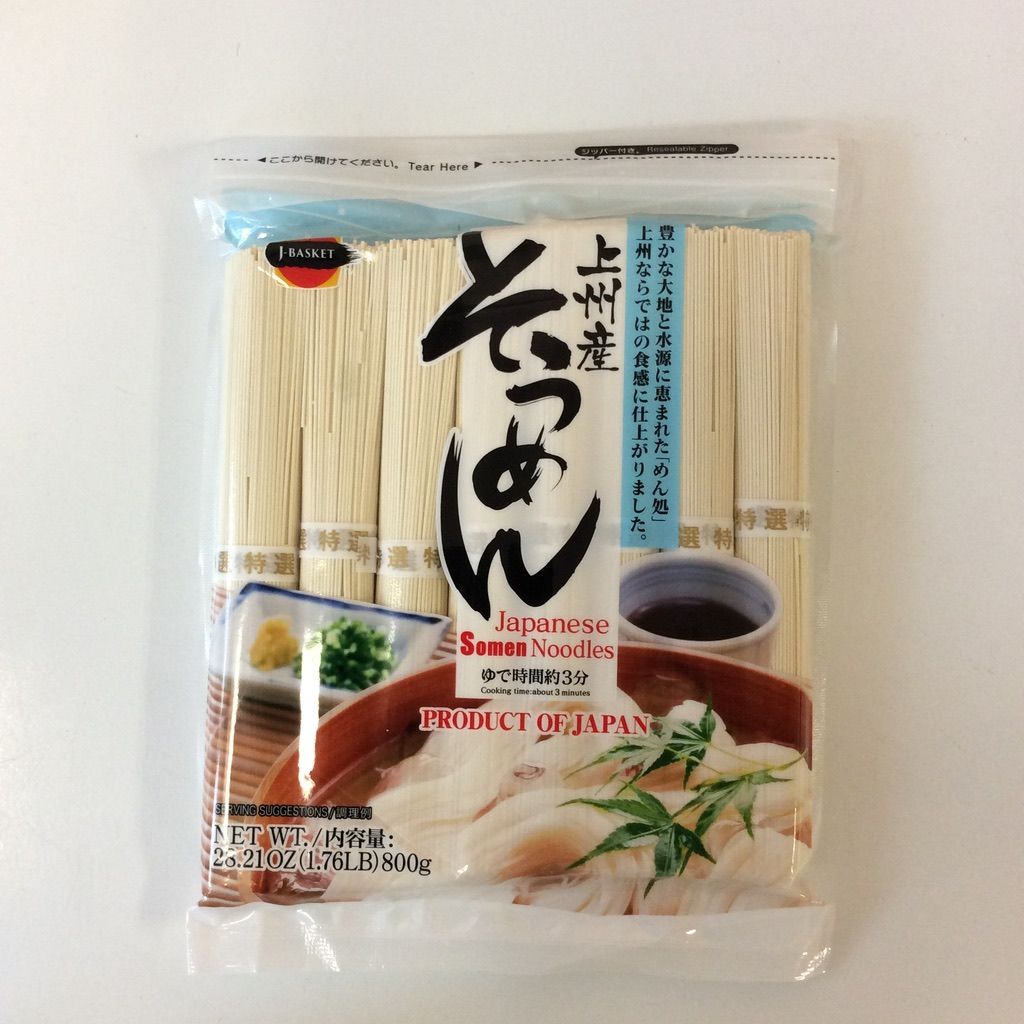 J-Basket Somen Japanese Somen Noodles 800g