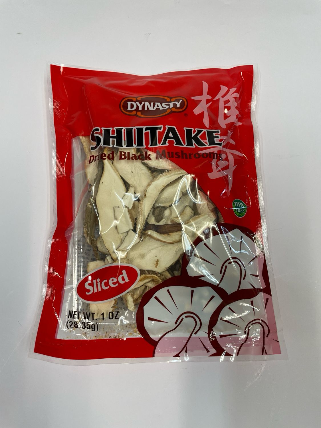 Dynasty Shiitake Dried Black Mushroom -sliced 28.4g