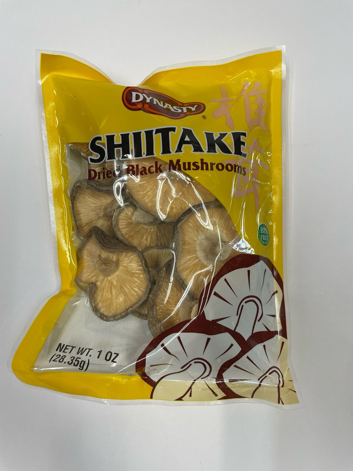 Dynasty Shiitake Dried Black Mushrooms -whole 28.4g