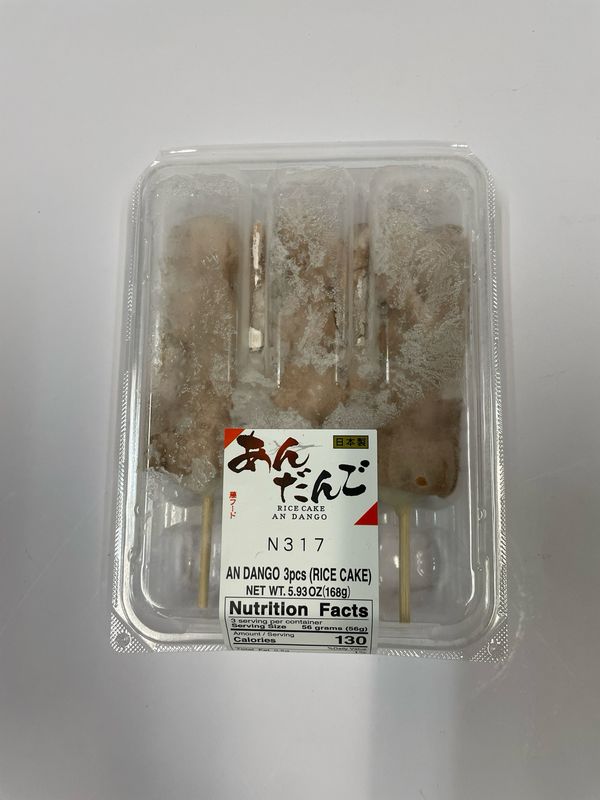Fuji An Dango Rice Cake (3 sticks x4)