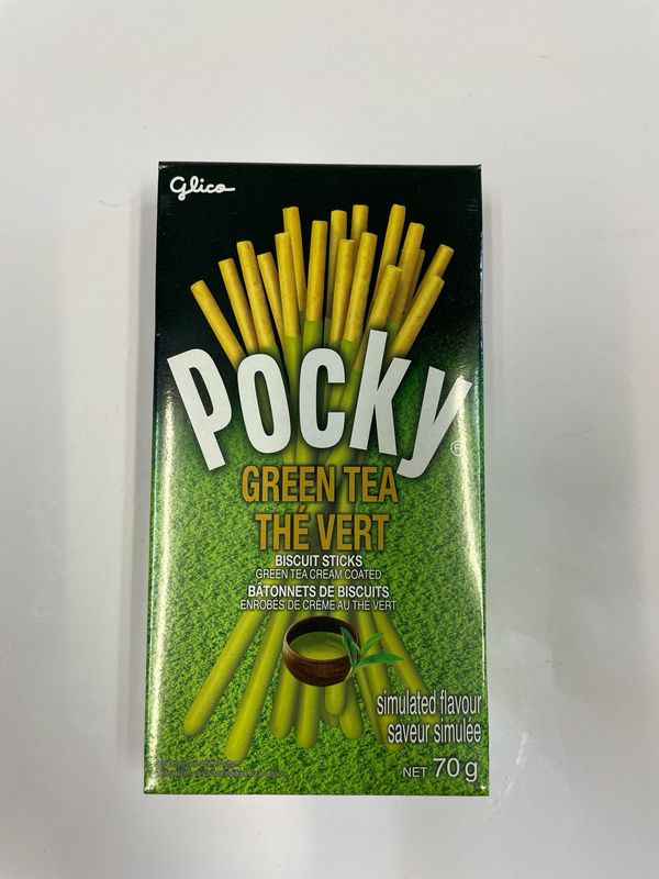 Glico Pocky Green Tea Biscuit Sticks (70g)