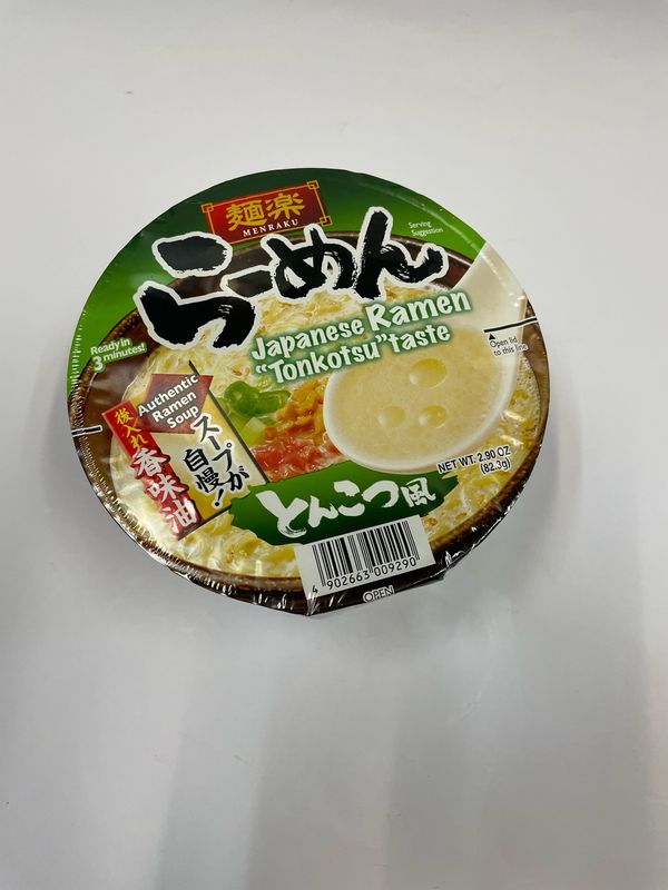 Hikari Menraku Ramen Tonkotsu Cup