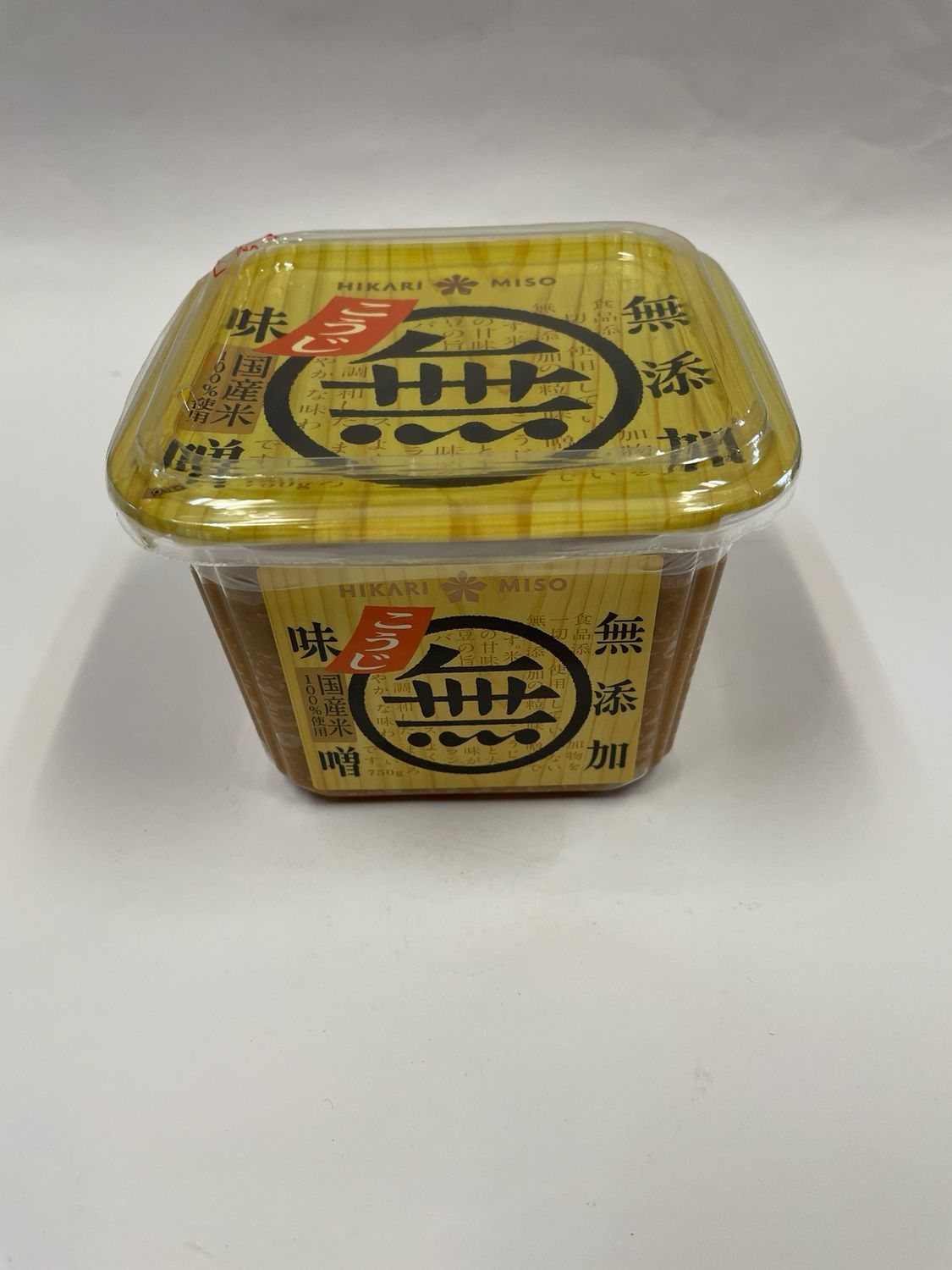 Hikari Mutenka Miso No Additive Soybean Paste Koji 750g