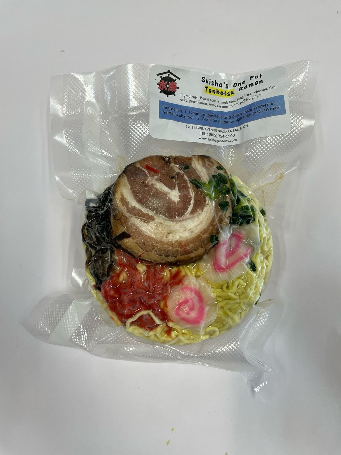 Suisha&#39;s Ramen Kit- Tonkotsu Pork Bone Broth