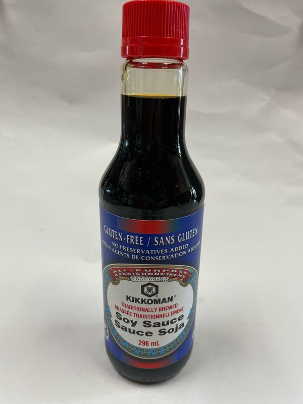 Kikkoman Gluten-Free Soy Sauce 296ml