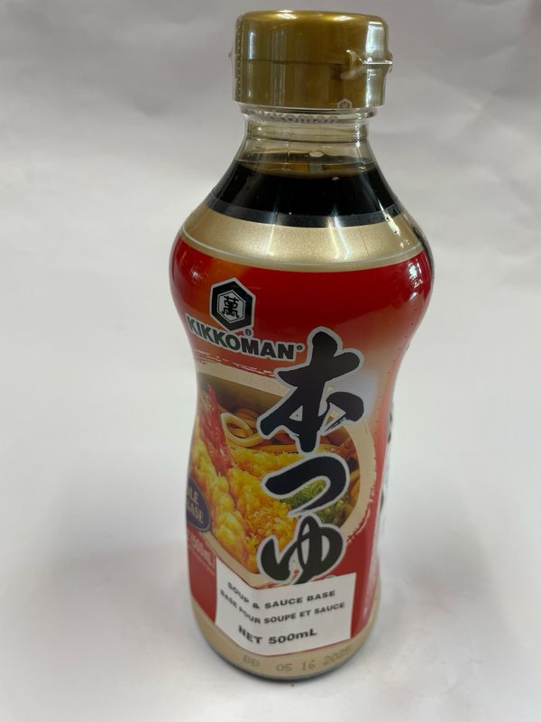 Kikkoman Hon Tsuyu Koidashi Concentrated Soup Base 500ml