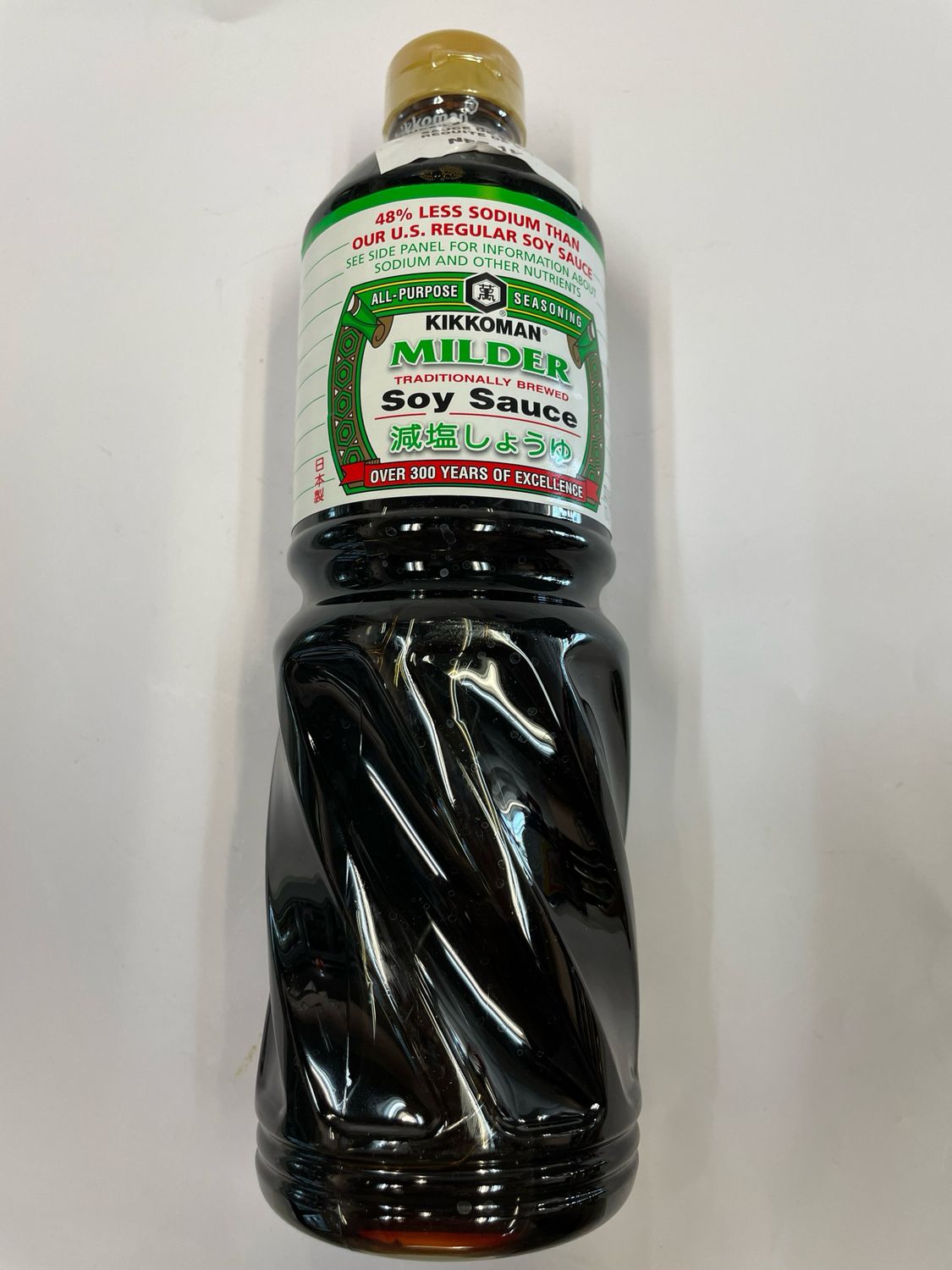 Kikkoman Low Sodium Soy Sauce 1L