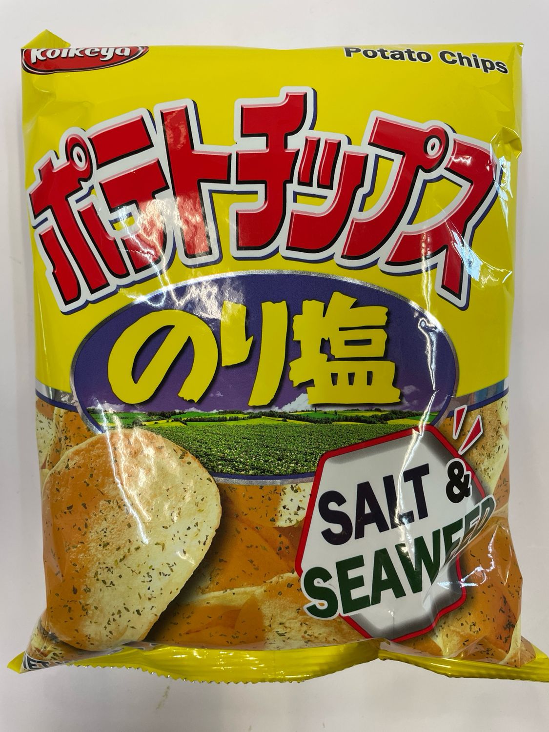 Koikeya Potato Chips Salt &amp; Seaweed