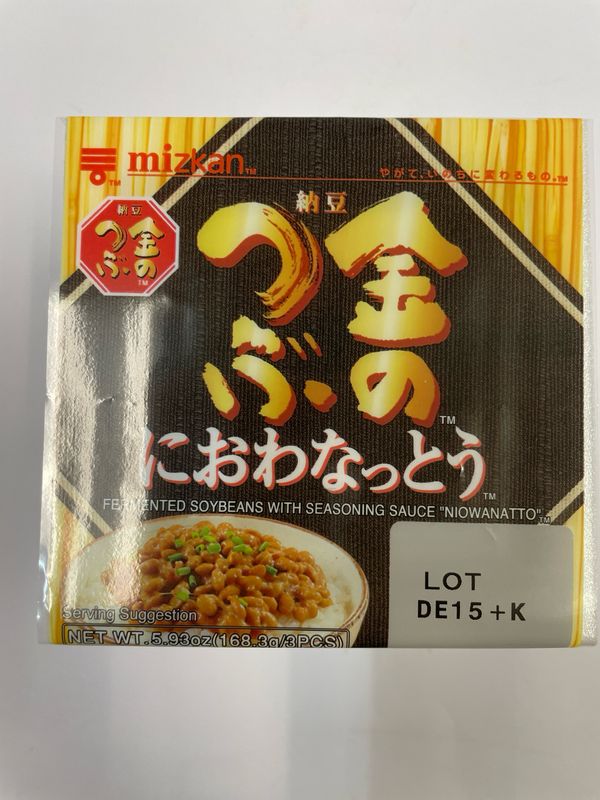 Mizkan KinTsubu Niowa Natto Fermented Soybeans