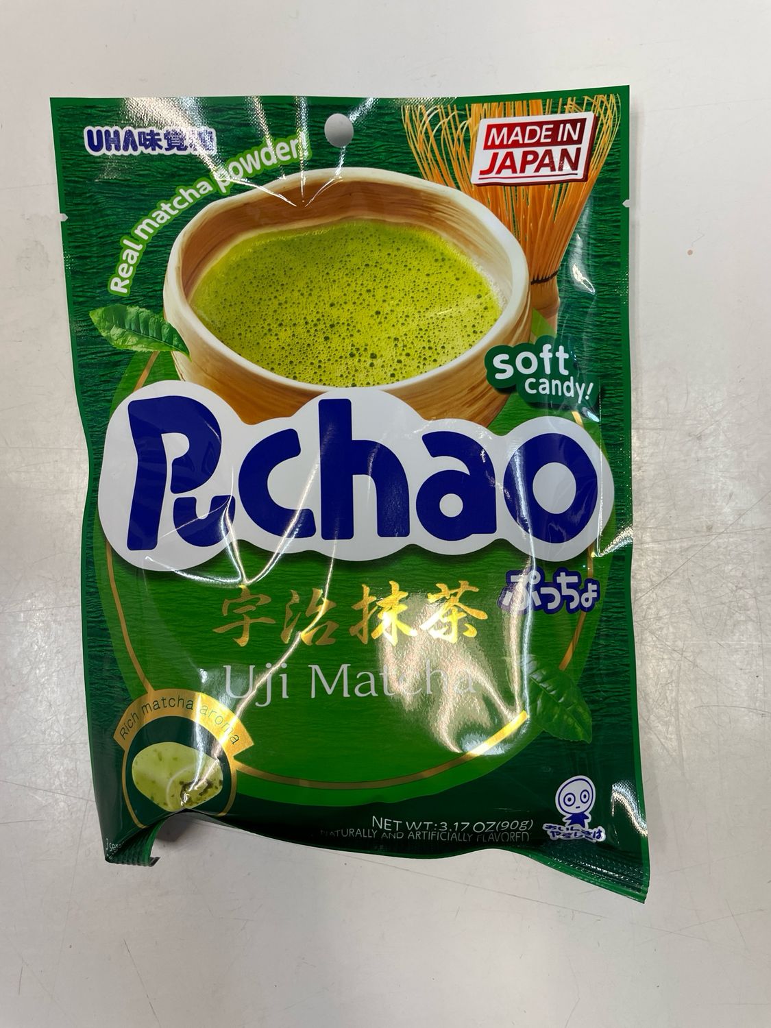 UHA Mikakuto Puchao Matcha Bag
