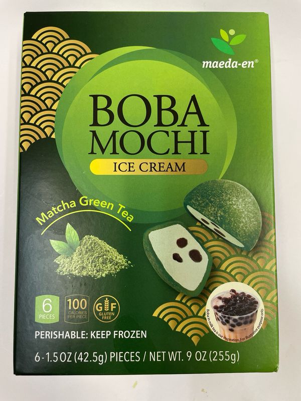 Maedaen Boba Mochi Ice Matcha