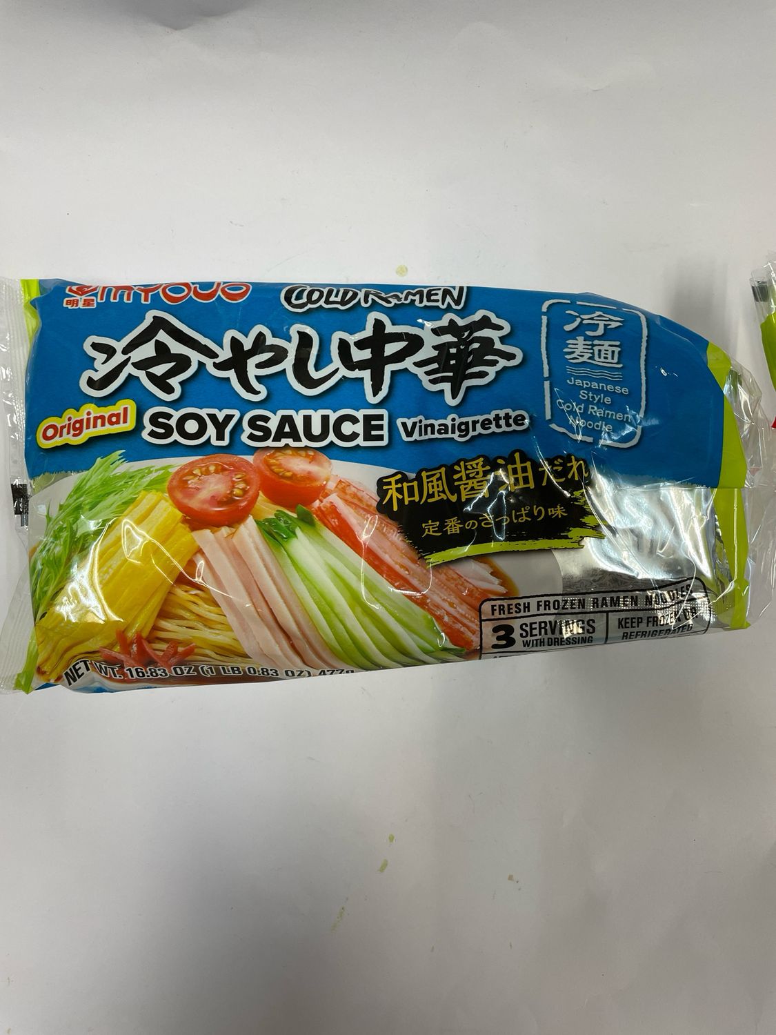 Myojo Hiyashi Chuka Cold Ramen Frozen 3 Servings