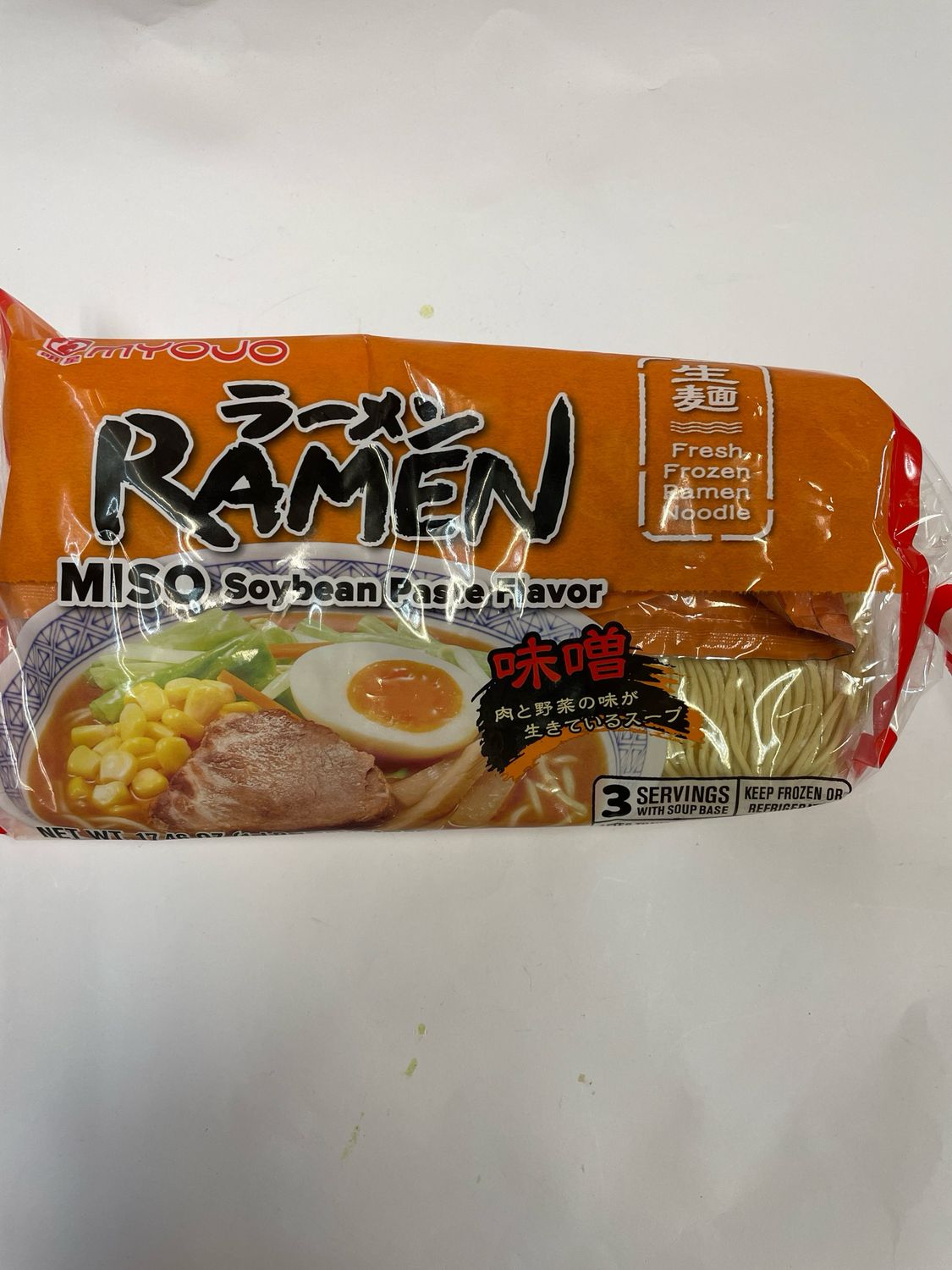 Myojo Ramen Miso Frozen 3 servings