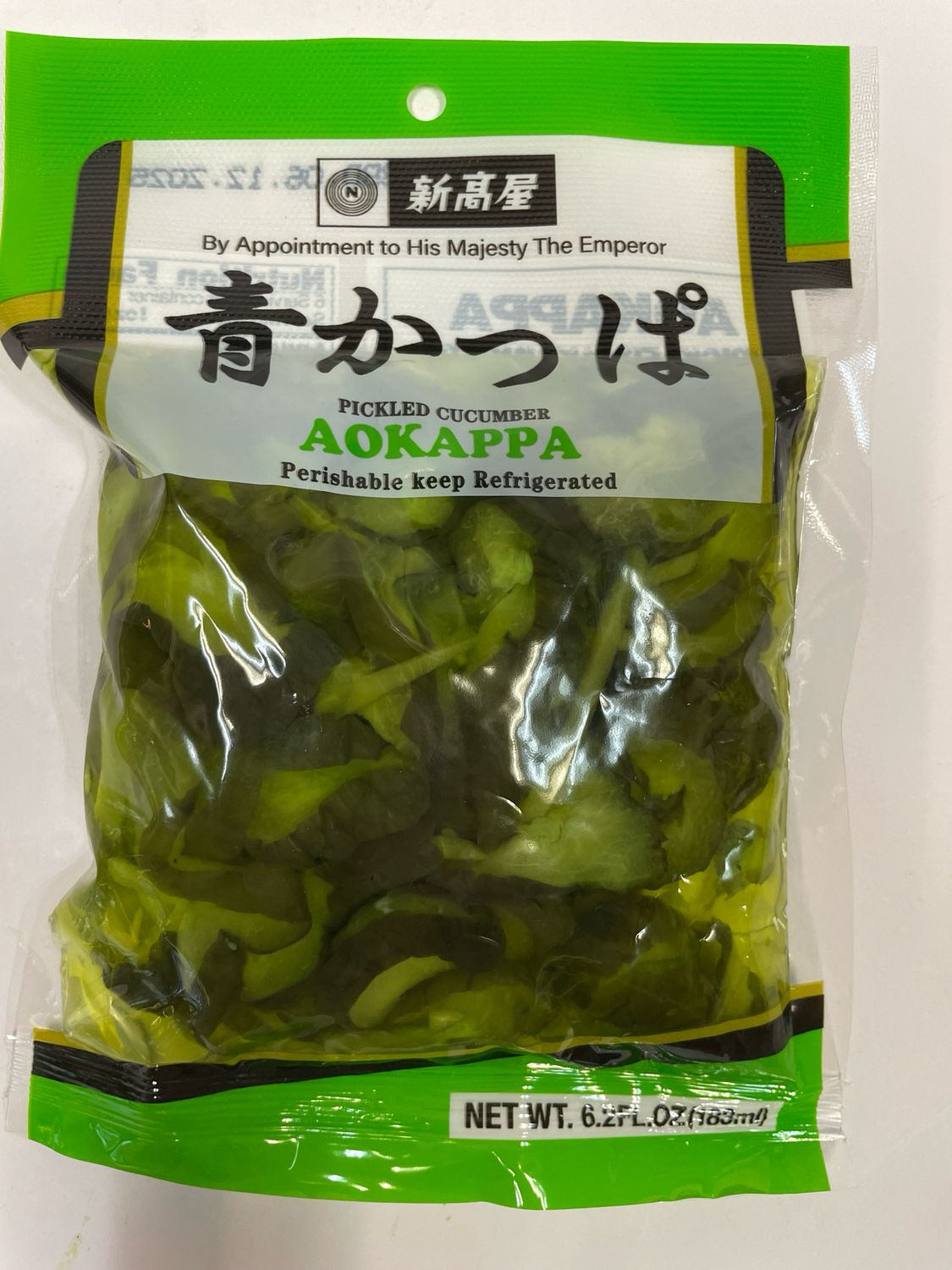 Niitakaya Ao Kappa Pickled Cucumber 120g